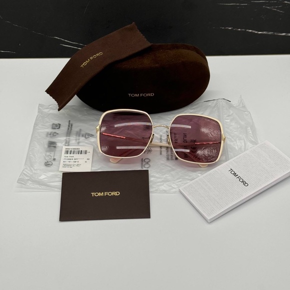 NEW TOM FORD TF1006 32Y WOMEN SUNGLASSES TOM FORD RAPHAELA FT1006/S - Picture 10 of 10